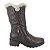 Bota De Pelo Feminina Em Couro Pegada 281495 Pinhão e Preto - Imagem 12