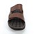 Chinelo Pegada Masculino Em Couro 131283 Marrom - Imagem 2