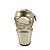 Sandalia Anabela Confortflex 2553406 Ouro Light - Imagem 2