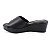 Tamanco Feminino Anabela Confortflex 2553401 Marrom e Preto - Imagem 3