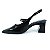 Sapato Slingback Piccadilly Feminino 764028 Marsala e Preto - Imagem 8
