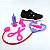 Tênis Kidy Infantil 718310007 Preto/Pink Com Brinde Kit Medico - Imagem 6