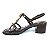 Sandalia Di Valetini Feminina 13203 Marrom e Off White - Imagem 3