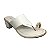 Tamanco Feminino Beira Rio 8379.271 Branco Off - Imagem 5