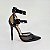 Scarpin Salto Alto Lola Numeros Especiais Preto Verniz Cd404 (1480537) - Imagem 1