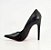 Sapato Scarpin Feminino Salto Alto Preto Sola Vermelha 1720475 - Imagem 3