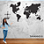 "Mapa Mundi + Rosa dos Ventos" - Peça Decorativa em MDF Premium - Imagem 7