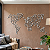 Escultura de Parede | Mapa Mundi Geométrico - Painel Decorativo em MDF - Imagem 8