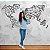 Escultura de Parede em MDF – Mapas, Viagens e Mundo | Mapa Mundi Geométrico - Imagem 7