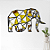 Elefante Geometrico - com Acrílico - Imagem 11