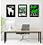 “Trio Odontologia” - Peça Decorativa com Acrílico em MDF Premium - Imagem 3