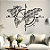 “Mapa Mundi Geométrico Flor da Vida” - Peça Decorativa em MDF Premium - Imagem 1