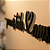 Escultura de Parede em MDF - Frase de Parede Romântica em Lettering | Para Nós Todo Amor do Mundo - Imagem 2
