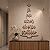Escultura de Parede em Lettering | Árvore de Natal em Palavras - em MDF - Imagem 11