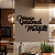 Frase de Parede | Espaço Gourmet Personalizado - Lettering em MDF - Imagem 1