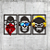 “Trio de Macacos Sábios” - Peça Decorativa com Acrílico em MDF Premium - Imagem 2