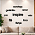 "Kit de 9 Palavras: Gratidão, Inspire, Aconchego, Paz, Amor, Vida, Fé, Foco, Força" - Peça Decorativa em MDF Premium - Imagem 1