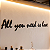 Frase de Parede em Lettering | All You Need Is Love - Escultura em MDF - Imagem 3
