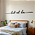 Frase de Parede em Lettering | Let It Be - Escultura Decorativa em MDF - Imagem 4