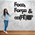 "Foco Força & Café" - Frase de Parede em MDF Premium - Imagem 8