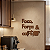 "Foco Força & Café" - Frase de Parede em MDF Premium - Imagem 7