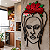 Escultura de Parede | Frida Kahlo - Releitura Artística em MDF Vazado - Imagem 1