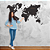 Mapa Mundi com Todos os Países Gravados - Imagem 11