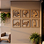 Kit de Quadros Decorativos | Praia Marítimo - em MDF Vazado - Imagem 5