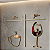 Escultura de Parede em MDF com Acrílico - Bar e Cozinha | Am/Pm - Café e Vinho - Imagem 7