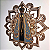 Escultura de Parede em MDF - Mandala Religiosa em Camadas | Nossa Senhora Aparecida - Imagem 4