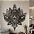 Mandala de Parede | Mão de Fátima Hamsá - Escultura de Proteção em MDF - Imagem 1