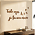 Tudo aqui já foi uma oração - Frase Lettering de Parede em MDF Premium - Imagem 1