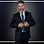 Terno (Costume) Lã Fria Super 120 - Preto - Hughes - Imagem 1