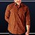 Camisa Casual - Xadrez Ocre e Preto - Carlos Brusman - Imagem 2