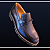 Sapato Mocassim Couro Tratorado - Marrom Escuro - Hughes - Imagem 2