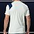 Camiseta Pima Gola Careca - Off White e Azul - Ricardo Almeida - Imagem 2