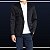 Blazer Slim Fit Sarja Alfaiataria - Preto - Calvin Klein White Label - Imagem 1