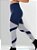 Calça Legging Estilosa Azul Marinho com Cinza - Imagem 3