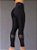 Calça Legging Fitness Feminina Preta com Tule - Imagem 4