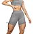 Bermuda Fitness Feminina com Detalhe Lateral Repuxada Suplex - Imagem 3