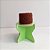 Mini Boleira Verde Neon - 12cm - Imagem 2