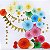 Varal Decorativo -  Happy Birthday - Dourado Holográfico - Und - Imagem 3