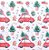 Guardanapo de Papel Quadrado - Carrinho de Natal - 20 unds - Imagem 1