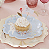 Prato de Papel Princesas para Festa Infantil - Meri Meri | 8 Unidades | Formato Criativo com Detalhe Dourado - Imagem 3