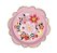Kit Mesa Infantil Descartável Garden Rosa | 32 Peças para Festa Infantil | Pratos, Copos e Guardanapos Temáticos para Aniversário e Decoração - Imagem 2