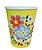 Kit Mesa Infantil Descartável Garden Amarelo | 32 Peças para Festa Temática | Pratos, Copos e Guardanapos para Decoração de Festa Infantil - Imagem 3