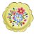 Kit Mesa Infantil Descartável Garden Amarelo | 32 Peças para Festa Temática | Pratos, Copos e Guardanapos para Decoração de Festa Infantil - Imagem 2