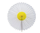 Leque de Papel Seda - Margarida - 1 Und - Imagem 1