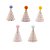 Mini Chapeuzinhos Decorativos - Parabéns/Feliz Aniversário - 10 Unds - Imagem 1