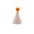 Mini Chapeuzinhos Decorativos - Parabéns/Feliz Aniversário - 10 Unds - Imagem 3